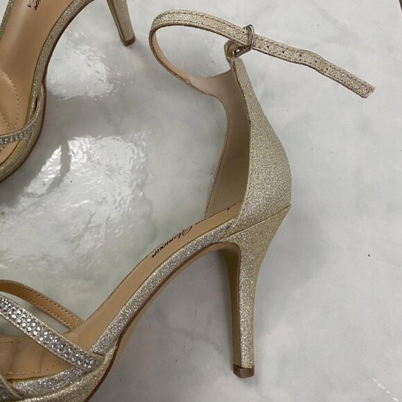 BADGLEY MISCHKA American Glamour sparkly formal heels - Picture 4 of 6